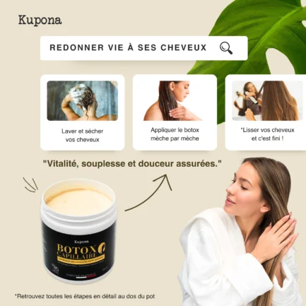 Kupona - Tuto botox capillaire